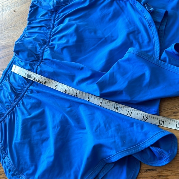 Lululemon Blue Athletic Running Shorts Size 4 - Picture 12 of 14